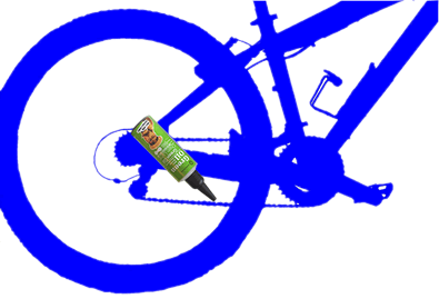 green oil bike lube